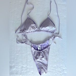 Holographic bikini swimsuit